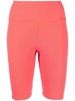 adidas 2 Colored ribbed biker shorts - Pink