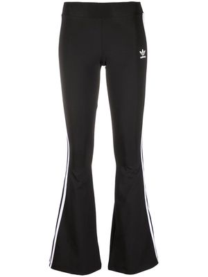 adidas 3-Stripes flared leggings - Black