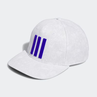 adidas 3-Stripes Printed Tour Hat White OSFM