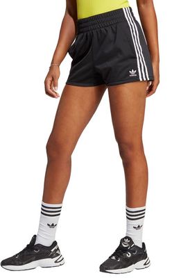 adidas 3-Stripes Recycled Polyester Shorts in Black