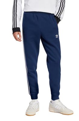 adidas Adicolor 3-Stripes Slim Fit Joggers in Night Indigo