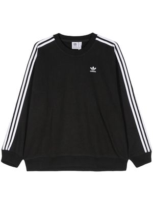 adidas Adicolor logo-embroidered sweatshirt - Black