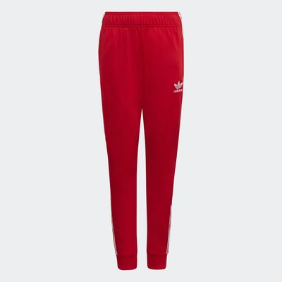 adidas Adicolor SST Track Pants Vivid Red XS Kids