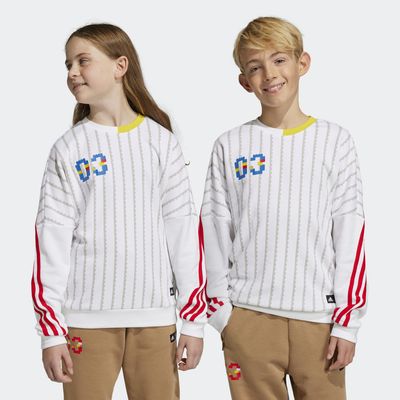 adidas adidas x Classic LEGO® Crewneck Sweatshirt White XS Kids