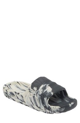 adidas Adilette Sport Slide Sandal in Carbon/Alumina/Alumina