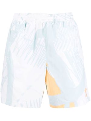 adidas Adiplay graphic-print shorts - Blue