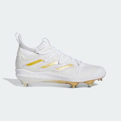 adidas Adizero Afterburner 9 NWV Cleats Cloud White 9 Mens