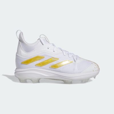 adidas Adizero Afterburner 9 NWV TPU Cleats Kids Cloud White 4.5 Kids