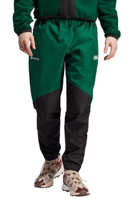 adidas Adventure Premium Water Resistant Pants in Dark Green/Black