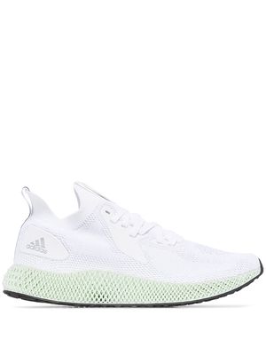 adidas Alphaedge 4D reflective low-top sneakers - White