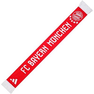 adidas Bayern Munich Team Scarf in Red