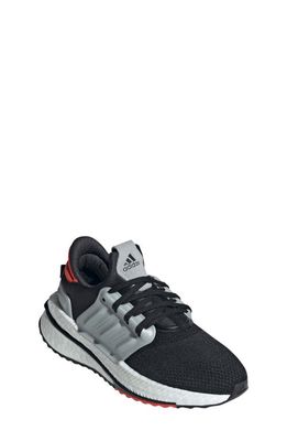 adidas Boost Running Shoe in Black/Black/Bright Red