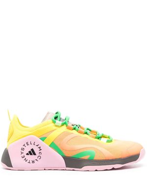 adidas by Stella McCartney Dropset colour-block mesh sneakers - Orange