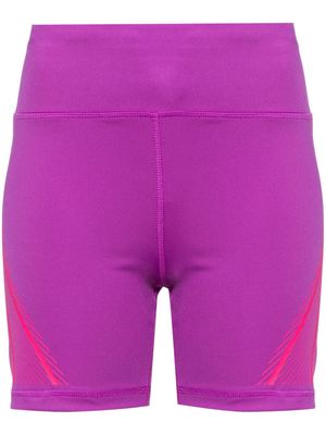 adidas by Stella McCartney graphic-print running shorts - Purple