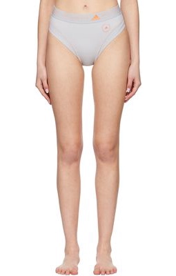adidas by Stella McCartney Gray TruePace Bikini Bottom