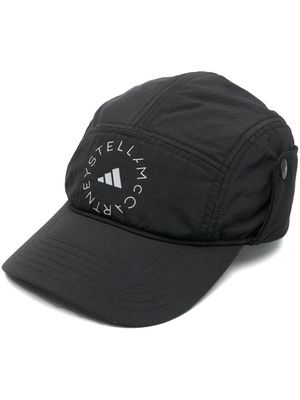 adidas by Stella McCartney logo-print cap - Black