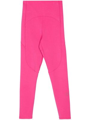 adidas by Stella McCartney logo-print leggings - Pink