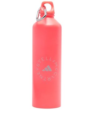 adidas by Stella McCartney logo-print matte water bottle - Pink