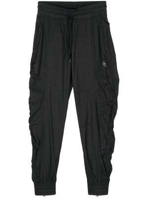 adidas by Stella McCartney logo-print trousers - Black