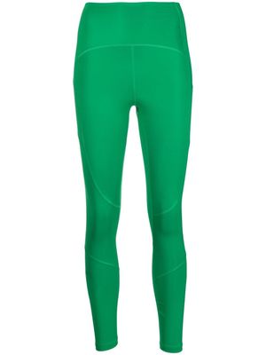 adidas by Stella McCartney perforated detail leggings - Green