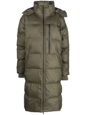 adidas by Stella McCartney recycled hooded puffer coat - Green