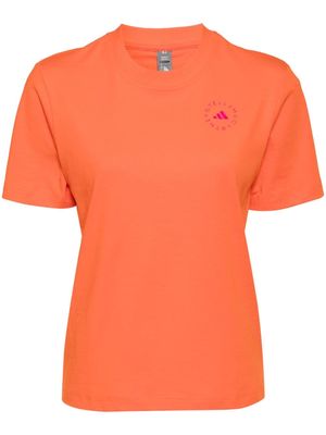 adidas by Stella McCartney Sportswear logo-print T-shirt - Orange