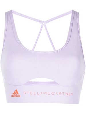 adidas by Stella McCartney True Strength yoga sports bra - Purple