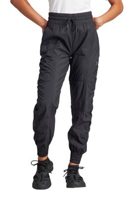 adidas by Stella McCartney TrueCasuals Nylon Joggers in Black/White