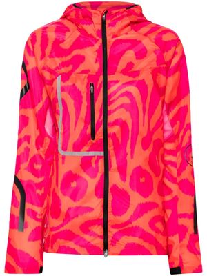 adidas by Stella McCartney TruePace hooded running jacket - Red