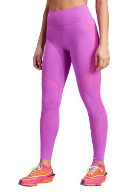 adidas by Stella McCartney TruePace Running Leggings in Shock Purple