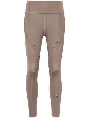 adidas by Stella McCartney TruePurpose perforated leggings - Brown
