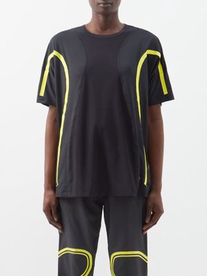 Adidas By Stella Mccartney - Truepurpose Recycled Fibre-blend T-shirt - Womens - Black