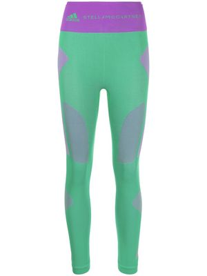 adidas by Stella McCartney TrueStrength seamless leggings - Green