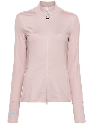 adidas by Stella McCartney zip-up performance track jacket - Pink