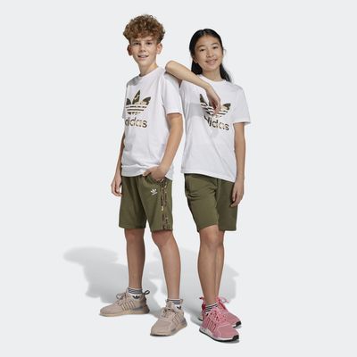 adidas Camo Shorts Olive Strata XS Kids