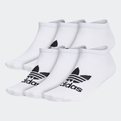 adidas Classic Superlite No-Show Socks 6 Pairs White L
