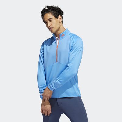 adidas COLD.RDY 1/4-Zip Pullover Pulse Blue XL Mens