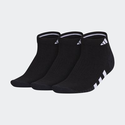 adidas Cushioned Low-Cut Socks 3 Pairs Black M