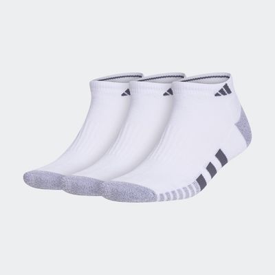 adidas Cushioned Low-Cut Socks 3 Pairs White L