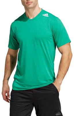 adidas Designed 4 Training T-Shirt in Court Green