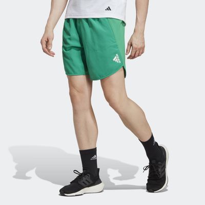 adidas Designed for Training Shorts Court Green M 5" Mens