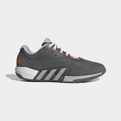adidas Dropset Trainer Shoes Grey Five 8.5 Mens