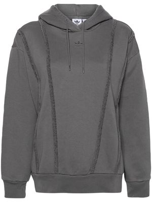 adidas DSTSD distressed cotton hoodie - Grey