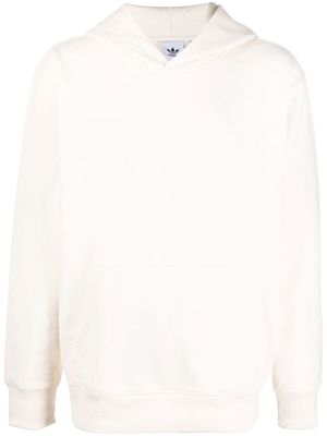 adidas embroidered-logo detail hoodie - Neutrals