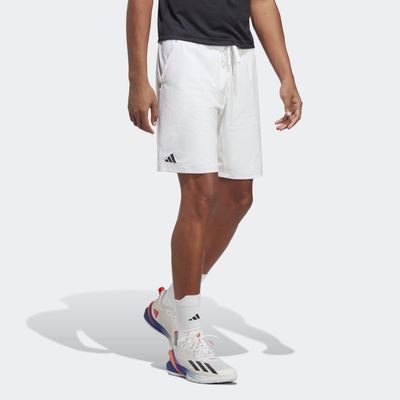 adidas Ergo Tennis Shorts White L 7" Mens