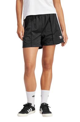 adidas Firebird Recycled Polyester Shorts in Black