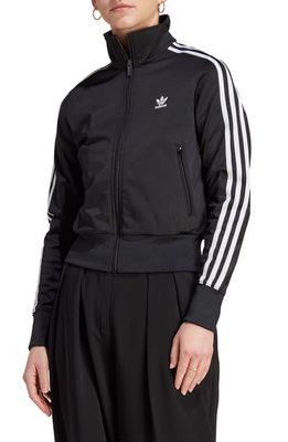 adidas Firebird Recycled Polyester Track Jacket in Black