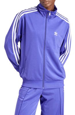 adidas Firebird Recycled Polyester Track Jacket in Energy Ink