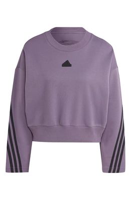 adidas Future Icon Sweatshirt in Shadow Violet