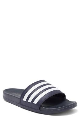 adidas Gender Inclusive Adilette Comfort Sport Slide Sandal in Blue/White
